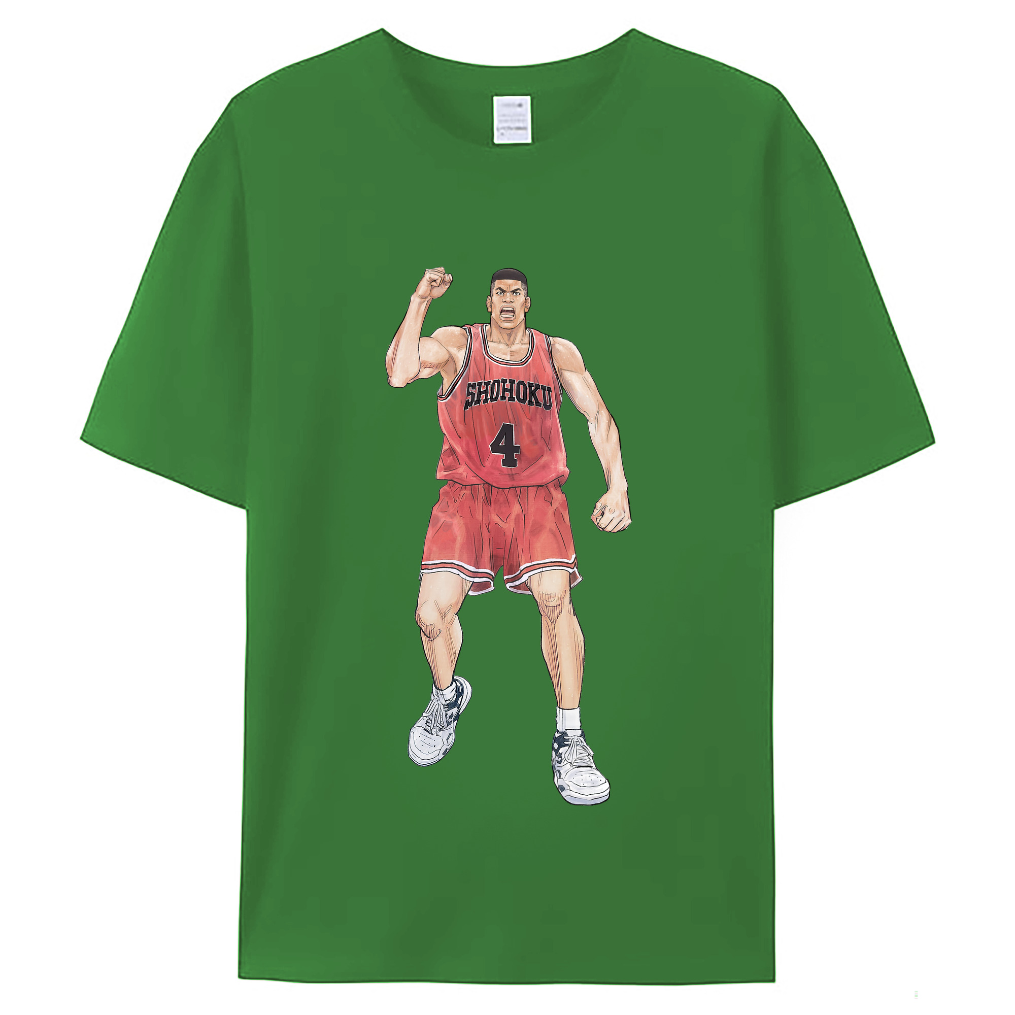 （画像用） SLAM DUNK／スラムダンク レディースカジュアルプリントTシャツ（綿100％）